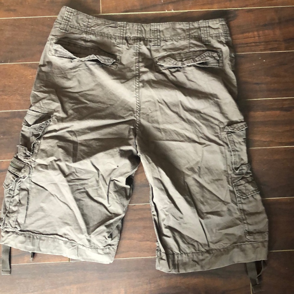 Old navy brown cargo shorts